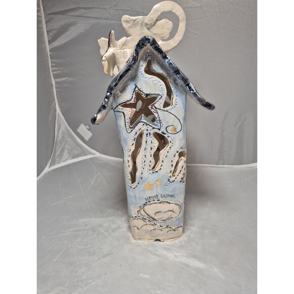Vtg 2001 Blue Sky Clayworks HEAVENS ANGELS Christmas Decoration Heather Goldminc - Picture 3 of 12